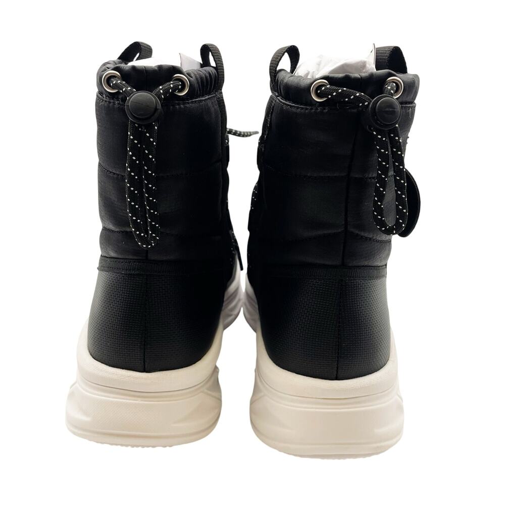 J/Slides Womens Nylon Will Boots Size 8 Black Outdoor Winter & Snow NIB - Picture 8 of 11